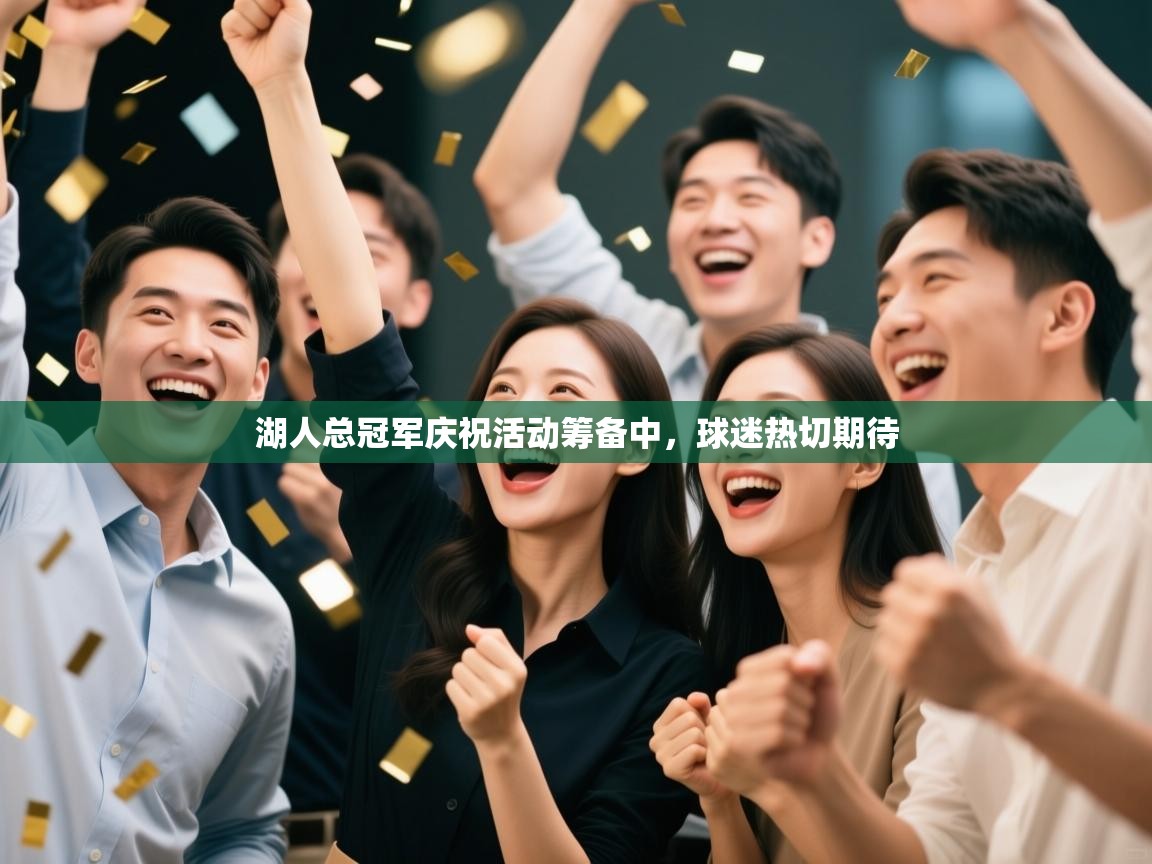 湖人总冠军庆祝活动筹备中，球迷热切期待